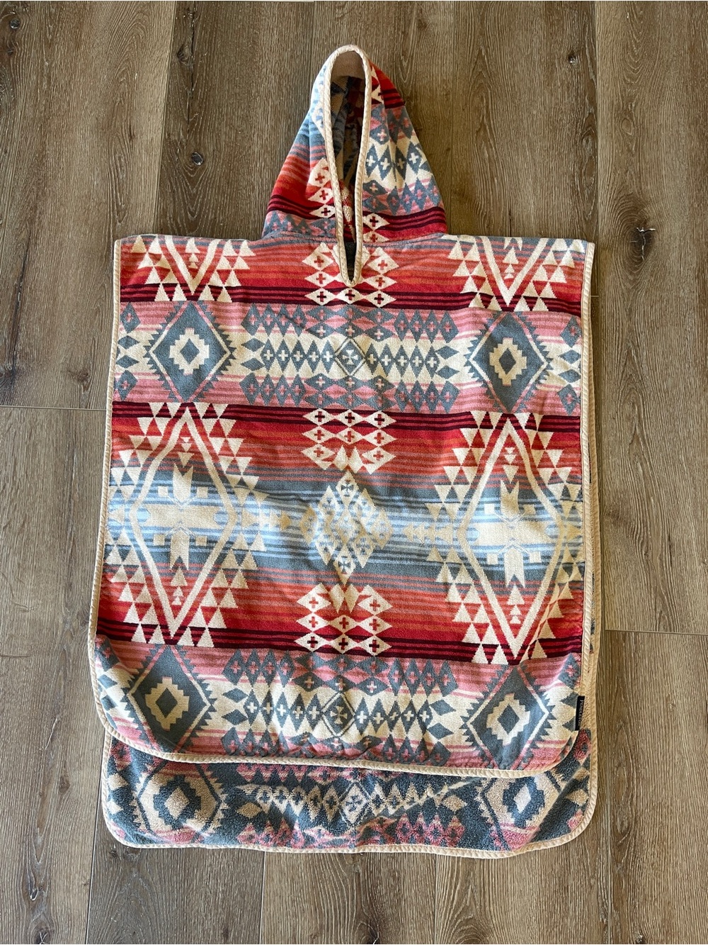 Kids Pendleton Hooded Towel Poncho